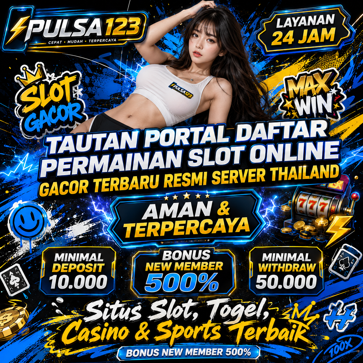 PULSA123 Banner